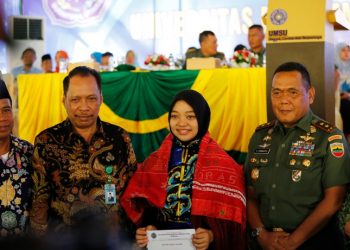 Terbaik, Alumni FEB UMSU Juwita Niza Wasni Raih Emas PON Papua XX