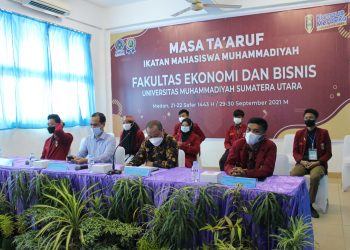 Masa Ta’aruf PK IMM FEB UMSU dihadiri Oleh Kepala Biro Kemahasiswaan
