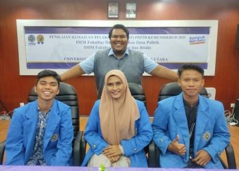 Tim PHP2D PK IMM FEB UMSU Mengikuti Penilaian kemajuan Pelaksanaan PHP2D 2021