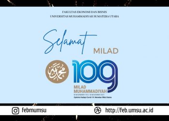 Milad Muhammadiyah 109 : Optimis Hadapi Covid 19 Menebar Nilai Utama