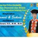 SELAMAT DAN SUKSES Kepada Bapak Dr. H. Januri, S.E., M.M., M.Si Atas Gelar Doktor