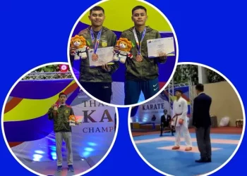 Raih Prestasi Membanggakan di Thailand Open Karate Championship 2023, 4 Karateka FEB UMSU Membawa Medali Ke Indonesia