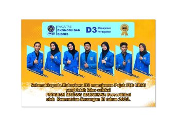 Selamat! Kepada Mahasiswa D3 manajemen Pajak FEB UMSU Yang Telah Lolos Seleksi
