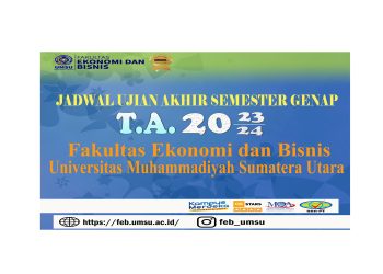 Jadwal Ujian Akhir Semester Genap T.A. 2023 / 2024