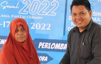 IMM FEB UMSU Adakan Bakti Sosial di Desa Kuala Lama Pantai Cermin