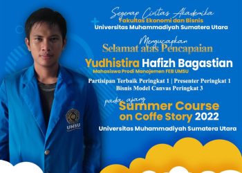 FEB UMSU Ucapkan Selamat atas Prestasi Yudhistira Hafizh Bagastian