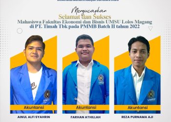 Selamat dan Sukses kepada Mahasiswa FEB UMSU yang Lolos Magang di PT. Timah Tbk