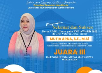 Selamat dan Sukses kepada Mutia Arda, S.E., M.Si di KMI AWARD 2022