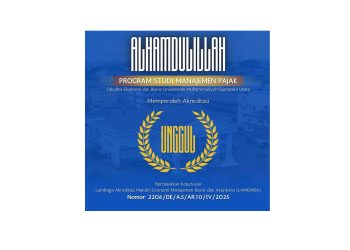 PROGRAM STUDI MANAJEMEN PAJAK (D III) FEB UMSU MEMPEROLEH AKREDITASI UNGGUL