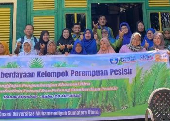 FAKULTAS EKONOMI DAN BISNIS DAN FAKULTAS PERTANIAN UMSU MELAKUKAN KEGIATAN PENGABDIAN MASYARAKAT