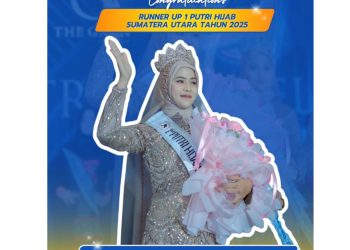 SALSALINA Br BUKIT MENOREHKAN PRESTASI DI PANGGUNG PUTRI HIJAB SUMATERA UTARA