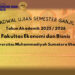 JADWAL UJIAN TENGAH SEMESTER GANJIL T.A. 2025 / 2026