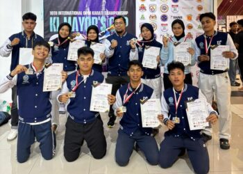 MAHASISWA FEB UMSU BORONG MEDALI EMAS DI 10th INTERNASIONAL OPEN KARATE CHAMPIONSHIP KL MAYOR’S CUP 2025, MALAYSIA