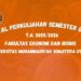 JADWAL PERKULIAHAN SEMESTER GENAP 2025 / 2026