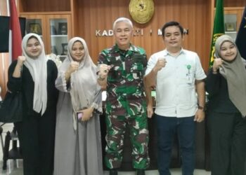Silaturahmi dengan Kepala Pengadilan Militer Tinggi Medan serta Pendampingan Mahasiswa Magang di Pengadilan Militer Tinggi Medan