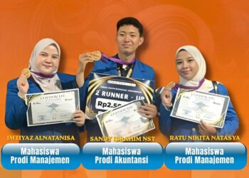 Mahasiswa Kelas Internasional FEB UMSU Raih Juara III pada Ajang EVEREST USU