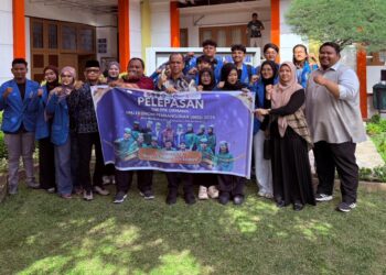 Langkah Nyata Mahasiswa Mengabdi: Pelepasan Tim PPK Ormawa HMJ Ekonomi Pembangunan ke Desa Mardinding Julu