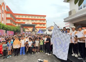 Jalan Santai Milad ke-48 Fakultas Ekonomi dan Bisnis UMSU Berlangsung Meriah