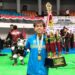 ABDILLAH PUTRA TAMA M. PANE, Mahasiswa Prodi Manajemen FEB UMSU, Raih Juara 1 dan Juara Umum 1 di Kejurnas Gelar Juang Pencak Silat Militer Piala Dandim 0621 Bogor 2026