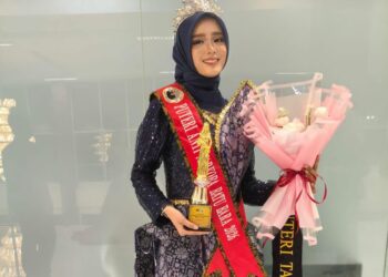 Nabilla Azzahra, Mahasiswa Manajemen UMSU Raih 1st Runner Up Puteri Batubara 2026